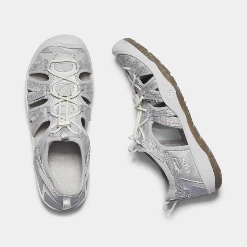 Keen Moxie Kids Sandals Silver Online (4980-SGZRT)